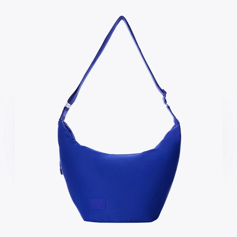 BEIS Cobalt Crescent Catchall Crossbody Bag - Picture 2 of 4